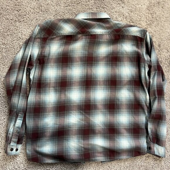 Patagonia Men’s Buckshot Long-Sleeved Button Up Shirt XL Plaid Organic Cotton - Picture 3 of 5
